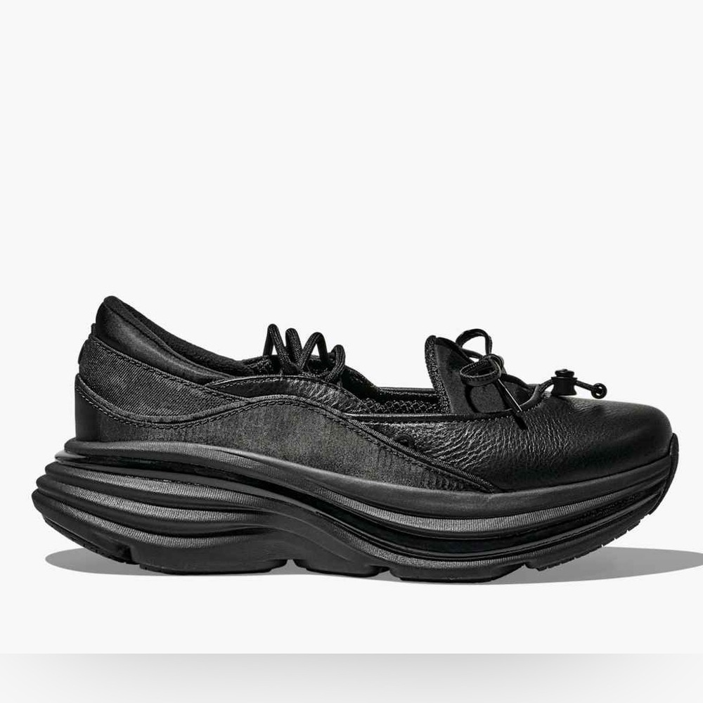 Hoka Black Mary Jane Bondi